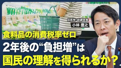 【食料品の消費税率ゼロ､2年後の“負担増”は飲める？】国内投資の意義／…