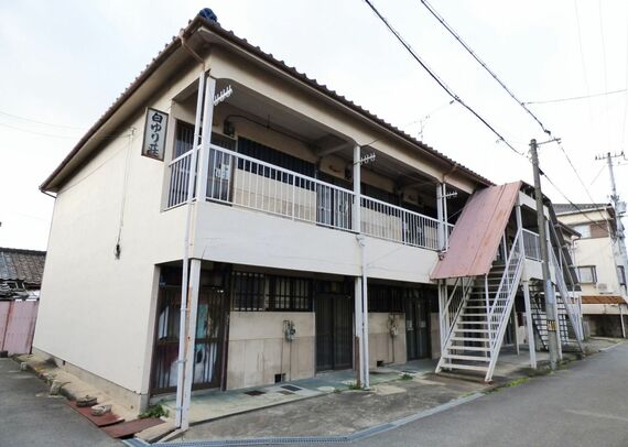 改修前のアパート