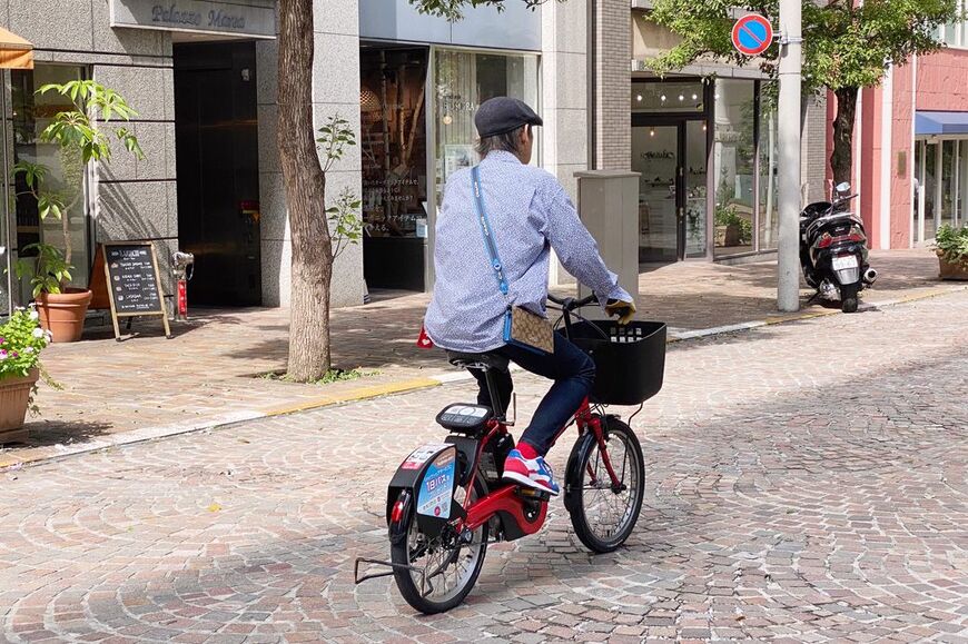 シェアサイクルも1カ月ごとに契約を見直し。現在は解約しています（筆者撮影）