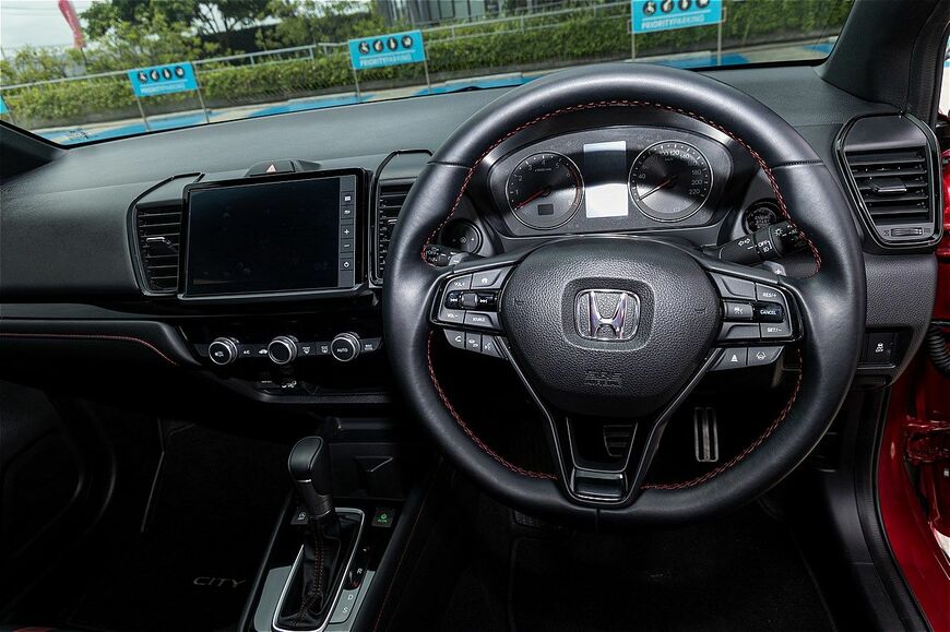 タイ仕様のホンダ「シティ・ハッチバック」（写真：三木宏章）