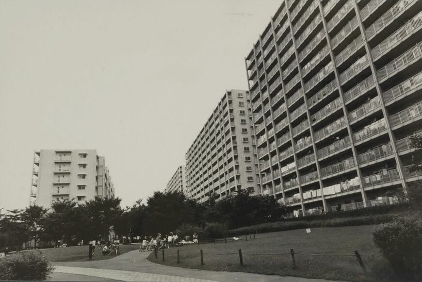 埼玉・志木ニュータウン（写真：1988年07月22日、堀口撮影）