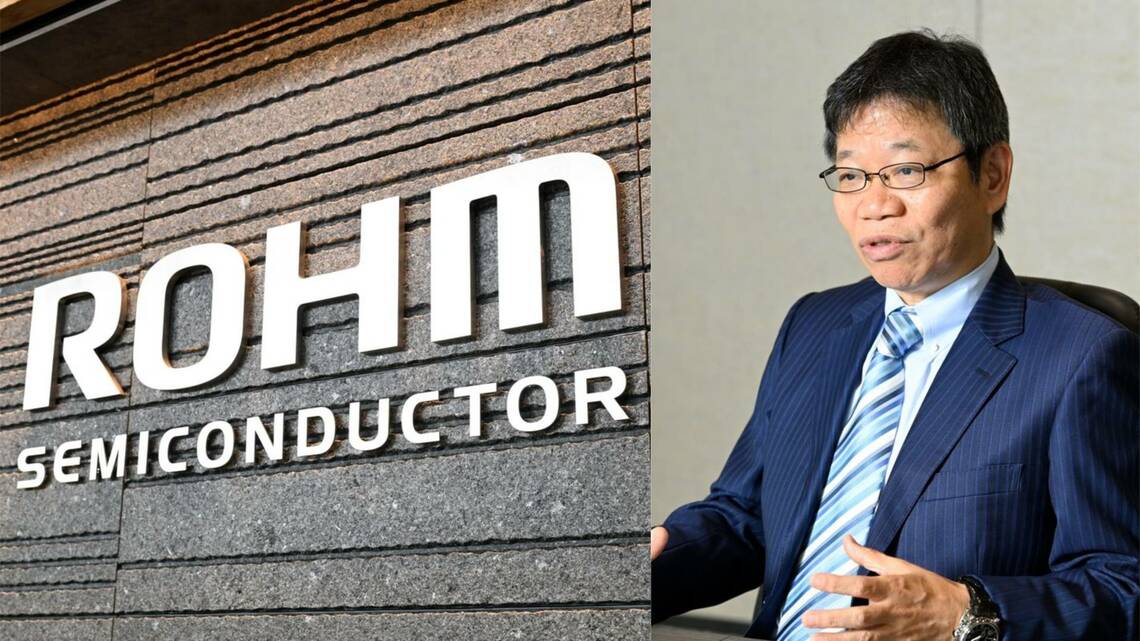 4月に社長交代が行われ東克己氏がローム社長に就任した（撮影：ヒラオカスタジオ）