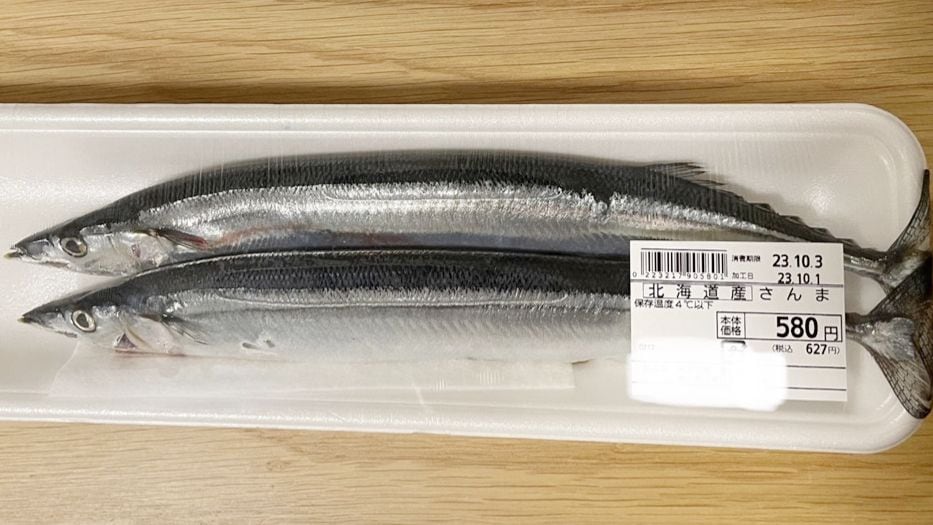 サンマ（写真：筆者提供）