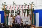 リニア安全祈願式の様子