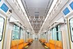 埋め込み形のLED照明を採用しすっきりした天井