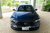 ホンダ量販モデル初のハンズオフ機能を搭載した「アコード e:HEV Honda SENSING 360＋」（写真：三木 宏章）