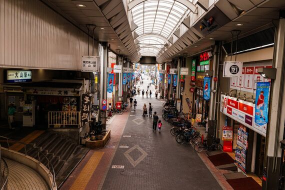 東武東上線 大山駅 ハッピーロード大山