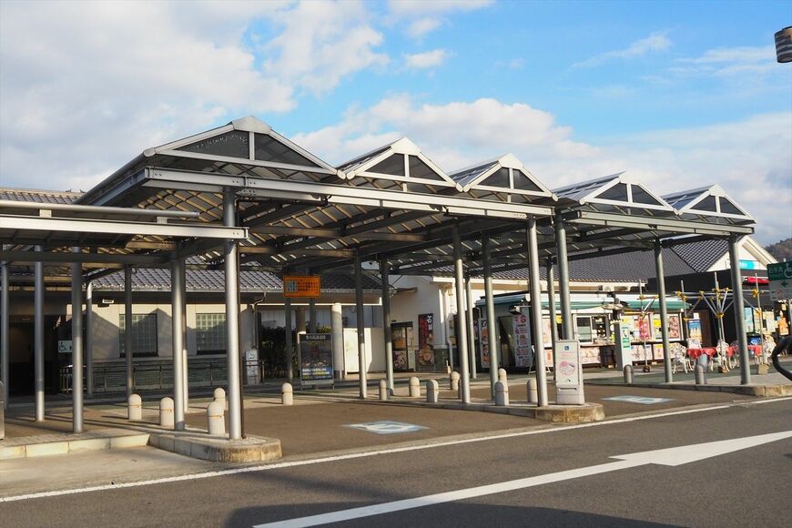 松山道 石鎚山SA（筆者撮影）