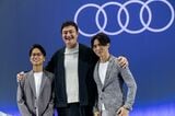 アウディ「A6 e-tron」シリーズおよび発表会の様子（写真：三木 宏章）