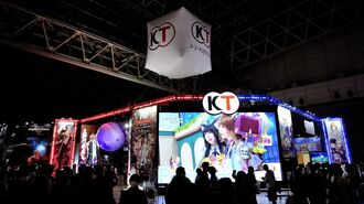 イベントでのコーエーテクモの展示