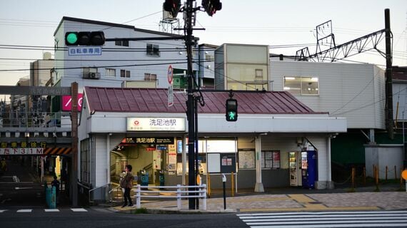 東急池上線洗足池駅