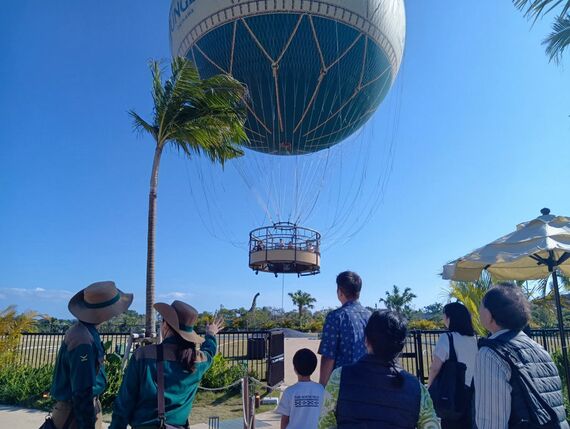 ジャングリア 気球