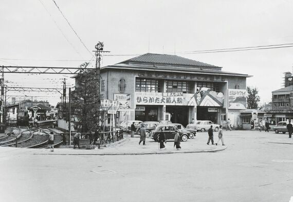 地上時代の京阪三条駅