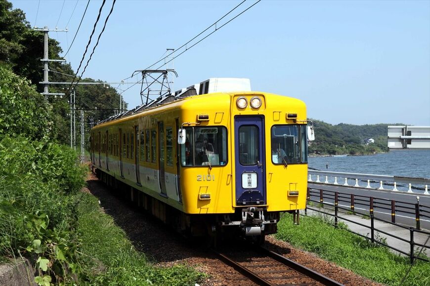 元京王5000系である一畑電車の2100系（撮影：南正時）
