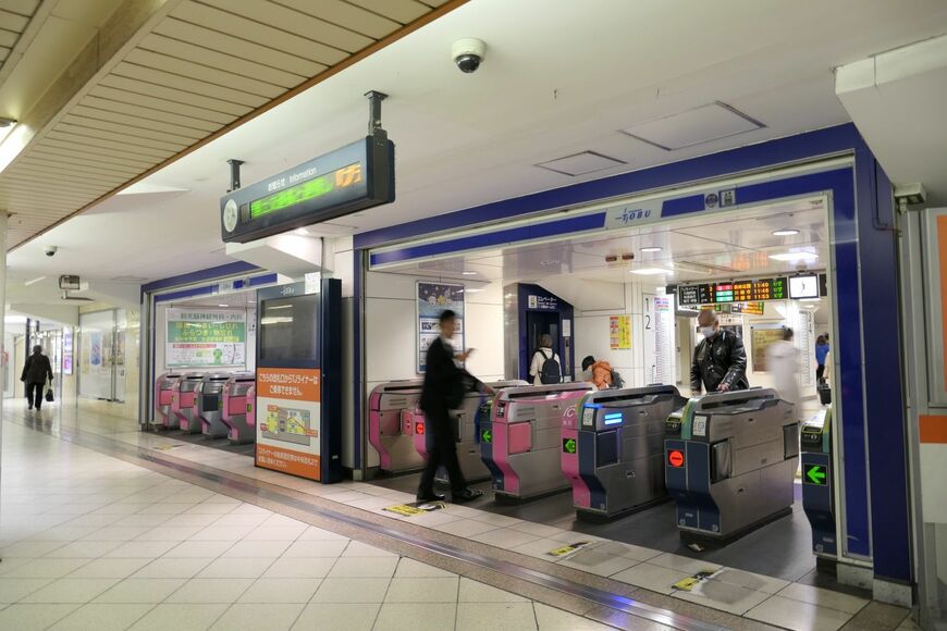 東武東上線の池袋駅