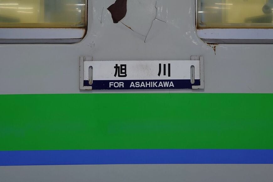 北海道のキハ40形の側面。長年の活躍を物語る（筆者撮影）