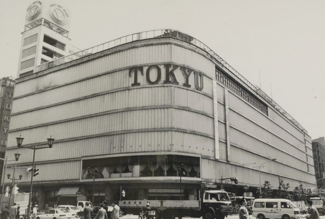 東急百貨店日本橋店（写真：1991年5月13日、本橋英明撮影）