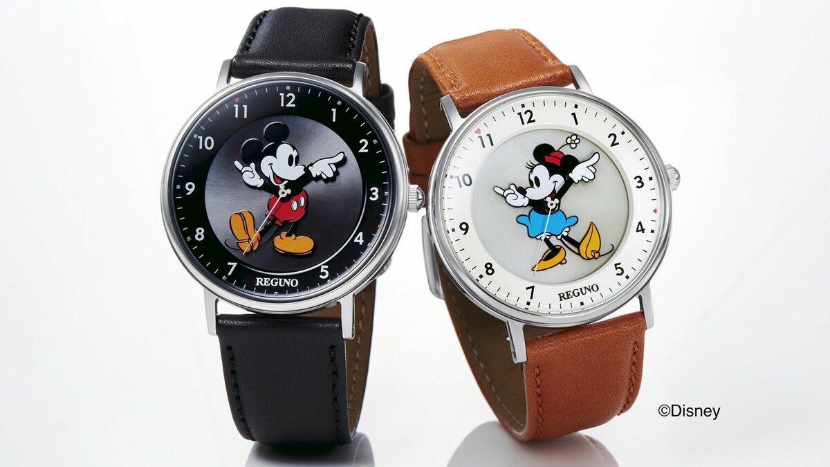 ディズニー　腕時計ファッション