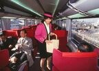 「伊勢志摩ライナー」試乗会時の車内