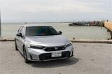 タイで試乗したホンダ「シビック e:HEV RS」（写真：筆者撮影）