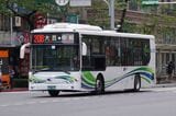 中興バスグループは関連企業の金龍車両が製造したEVバスを運行している（筆者撮影）