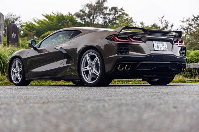 シボレー・新型コルベット（東洋経済オンライン編集部撮影）