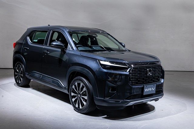 ホンダの新型SUV「WR-V」（写真：三木宏章）