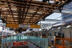 新装なった竹ノ塚駅のホーム