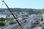 箕面萱野へ続く高架橋