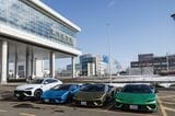 北海道で開催されたランボルギーニ「テメラリオ」「ウルスSE」試乗会の様子（写真：Lamborghini）