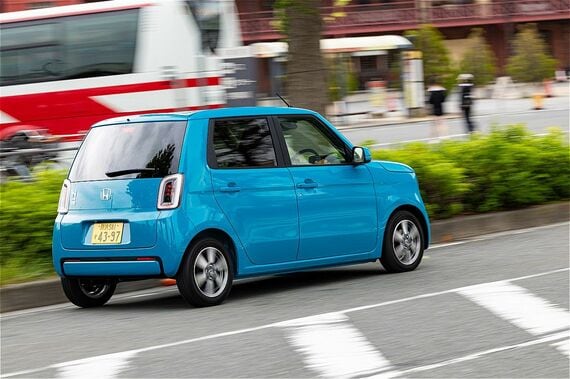 N-ONE e:の走行シーン