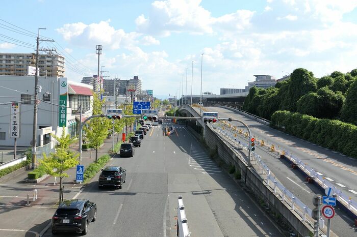 中環の上から南方面