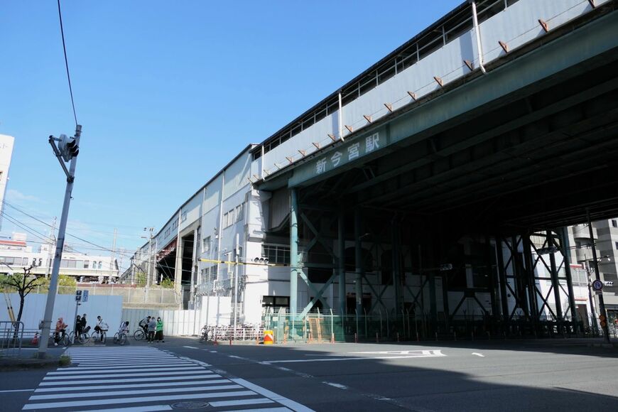 南海新今宮駅の外観