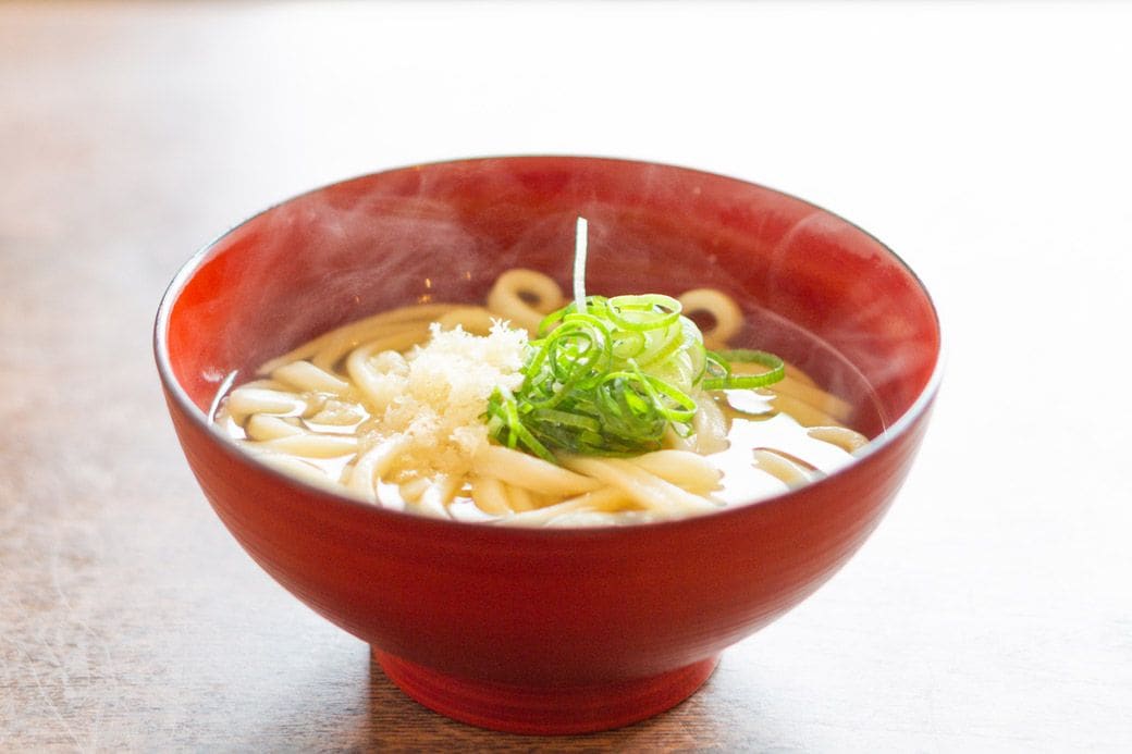 小麦冶のかけうどん