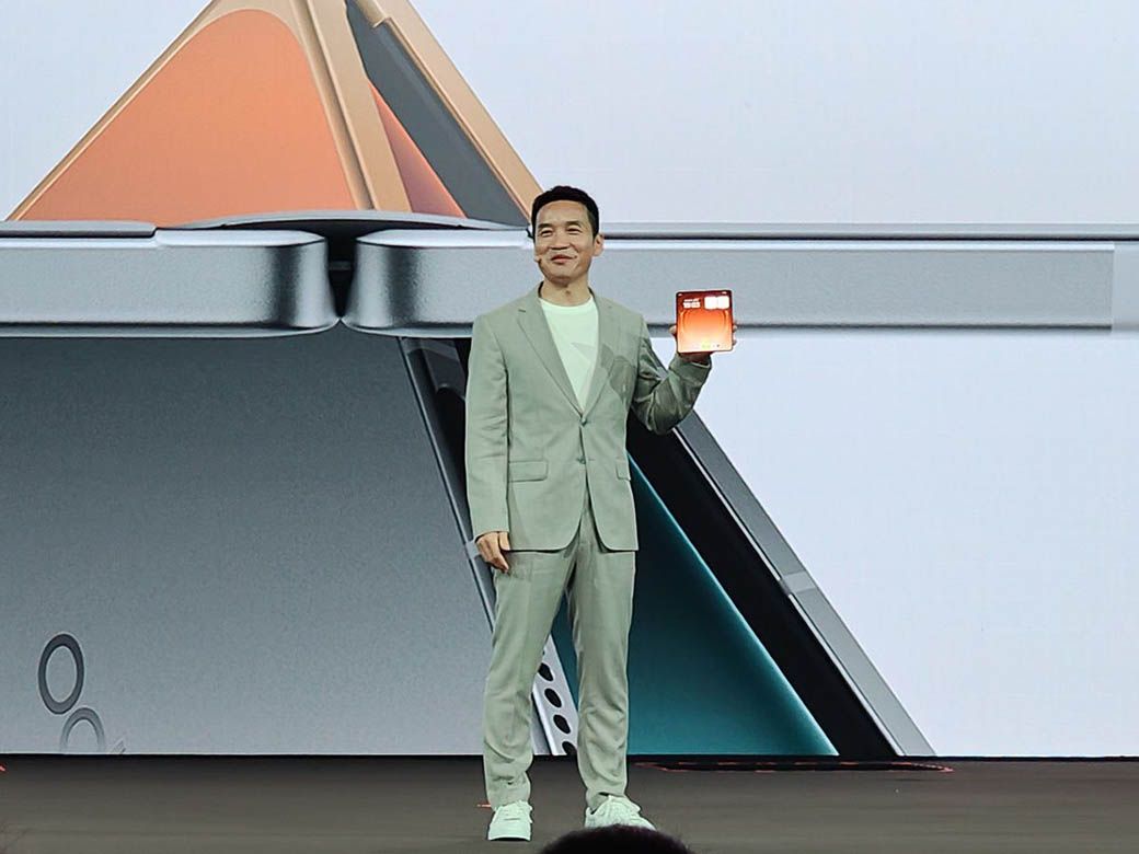 Find N6を発表したオッポの最高製品責任者、ピート・ラウ氏