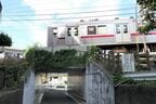 線路と歩行者通路も