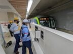 福岡市地下鉄七隈線の延伸区間に新設する櫛田神社前駅。