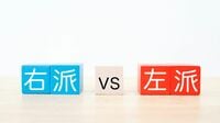 つながりを重視する左派と､自主性を重視する右派とで異なる､課税と社会支出についての考え方