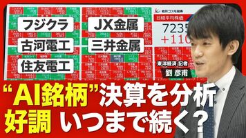 【AI銘柄 決算解説】「フジクラ」「古河電工」「住友電工」電線御三家の足元の業績は？／今期業績予想を上方修正…