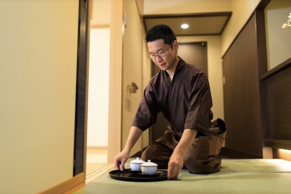 仲居の完全担当制を採用している(写真:浜の湯提供)