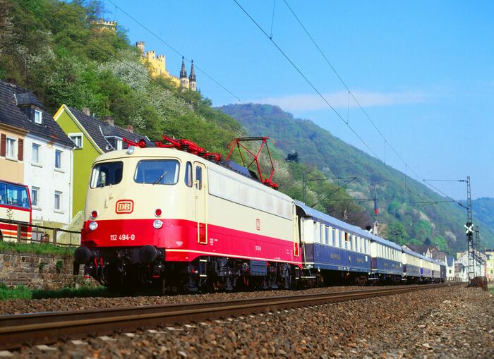 ドイツの名列車だった「ラインゴルト」