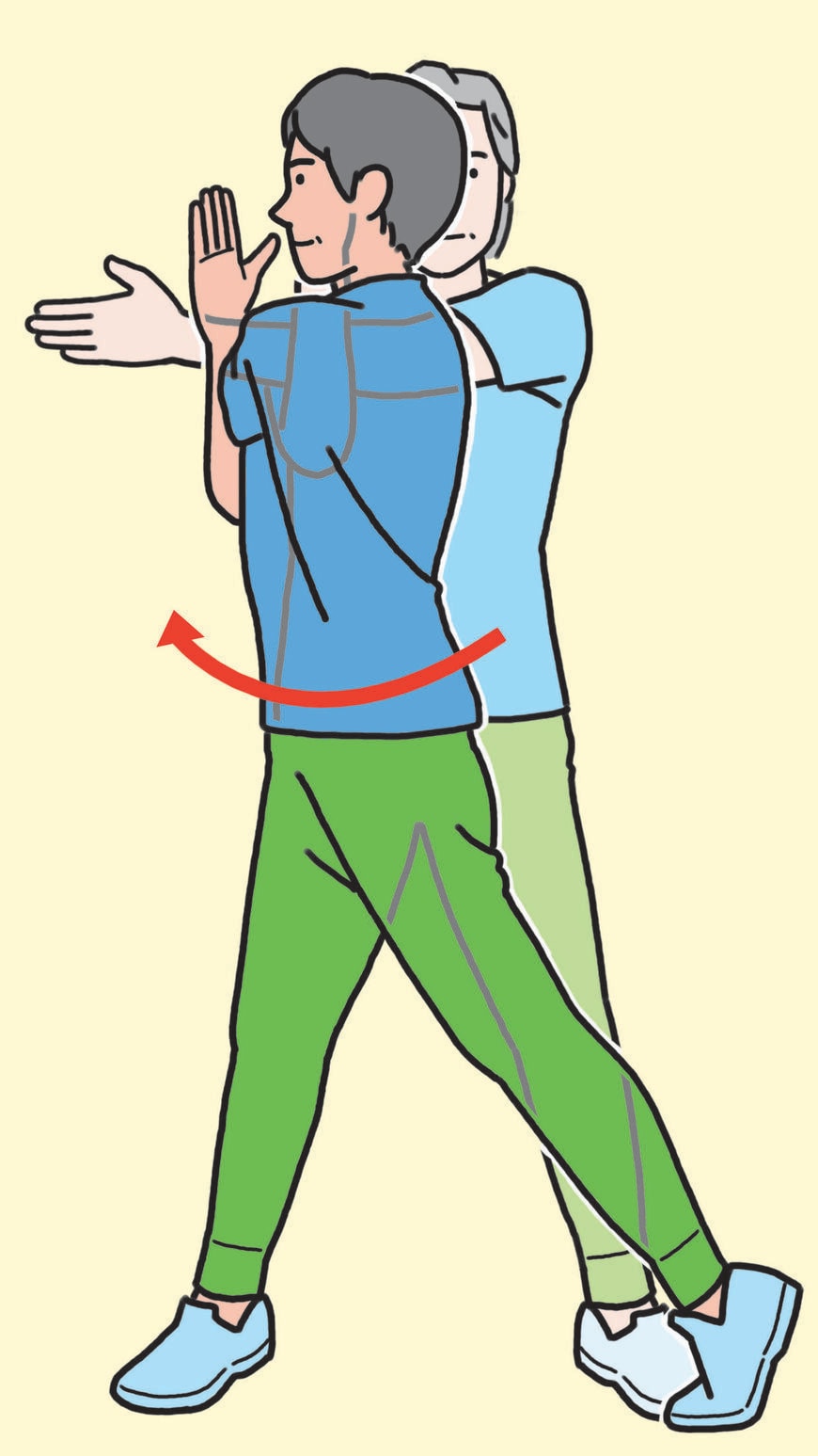 ツイストストレッチ