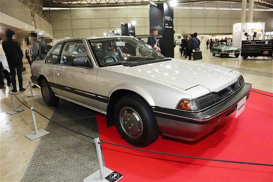 ホンダの2代目「プレリュード」（筆者撮影）