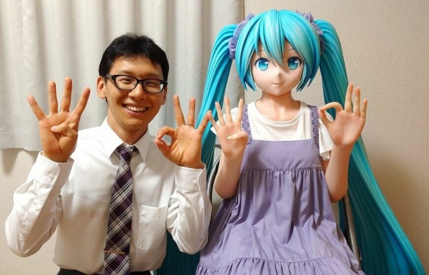 近藤さんとミクさん