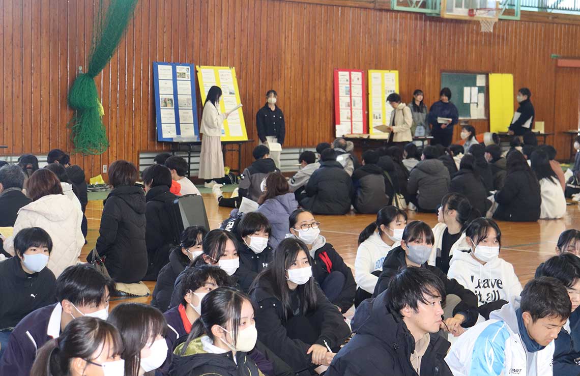 野沢北高校 普通科探究発表会