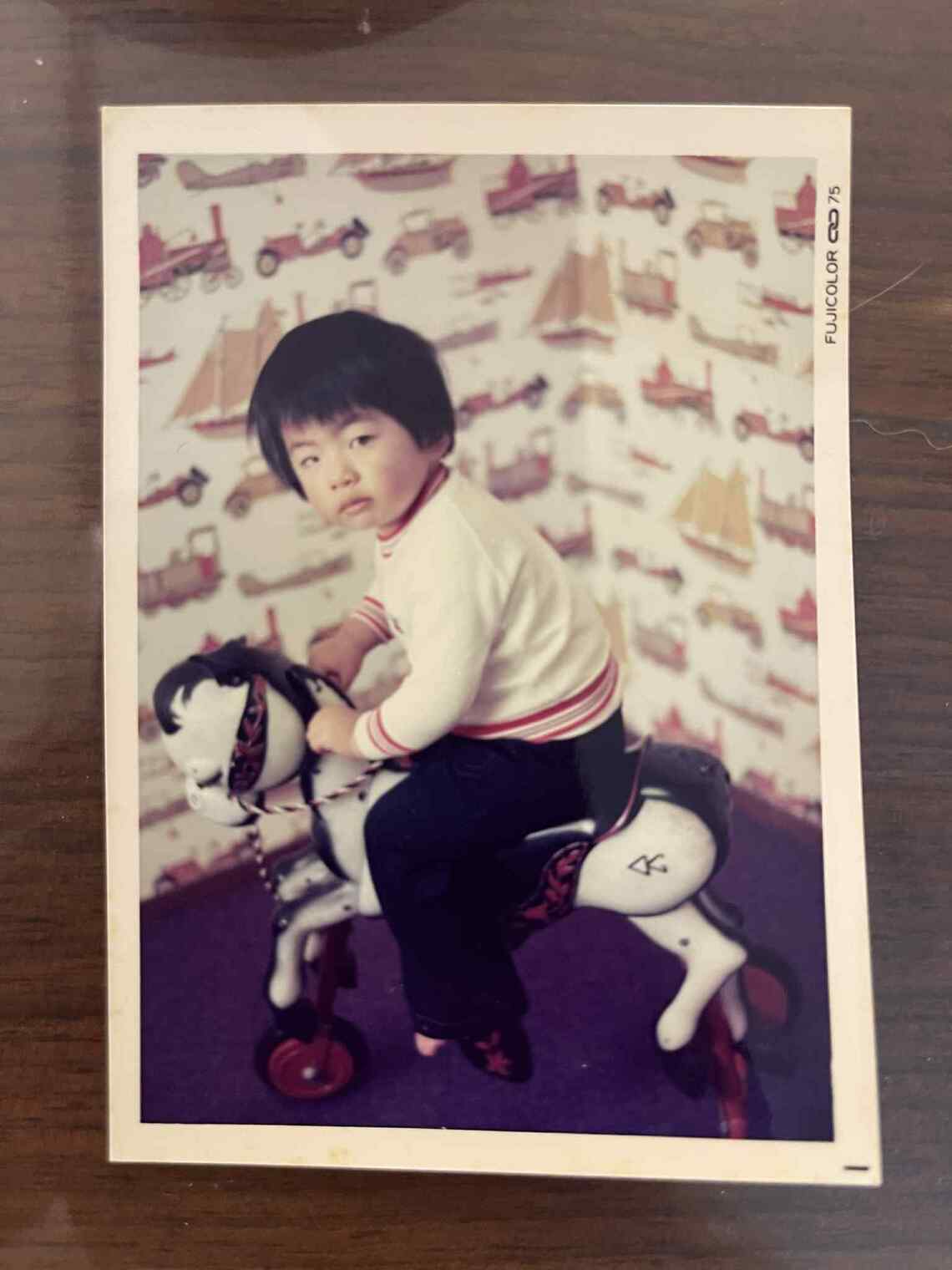 医者になると言われてうんと言い始めた幼少期（写真：平さん提供）