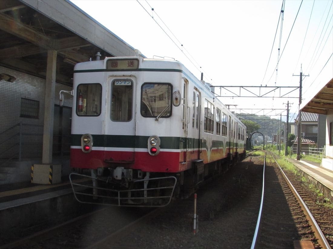 元名古屋市営地下鉄名城線の車両だった610形。2018年に退役した（撮影：南正時）