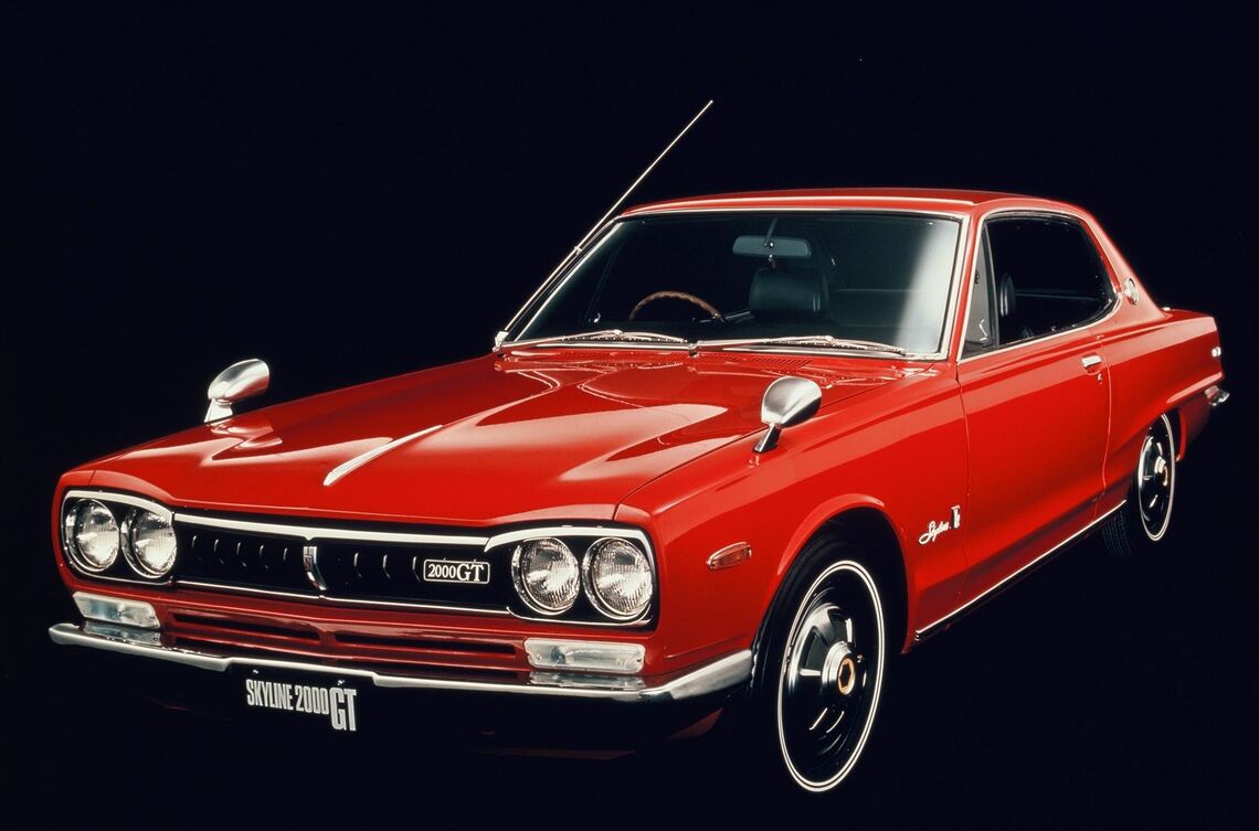 当時、若者の憧れだったスカイライン（写真：日産自動車）