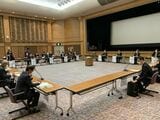 リニア有識者会議と首長の意見交換会