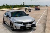 タイで試乗したホンダ「シビック e:HEV RS」（写真：筆者撮影）